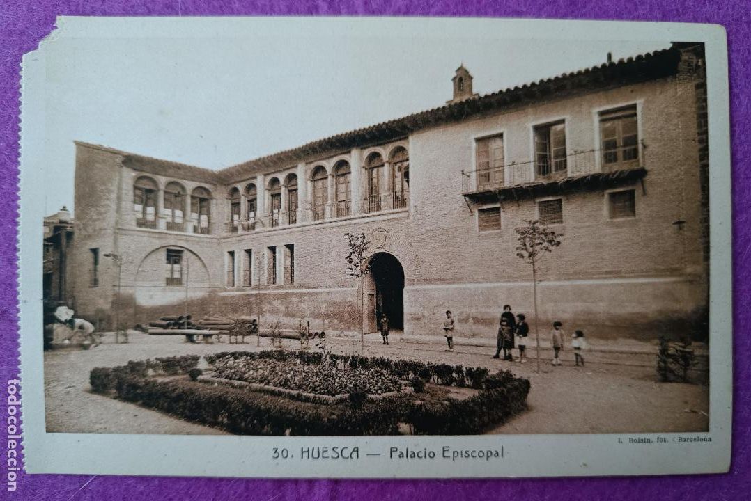 Postales: POSTAL HUESCA ARAGON PALACIO EPISCOPAL P333 - Foto 1