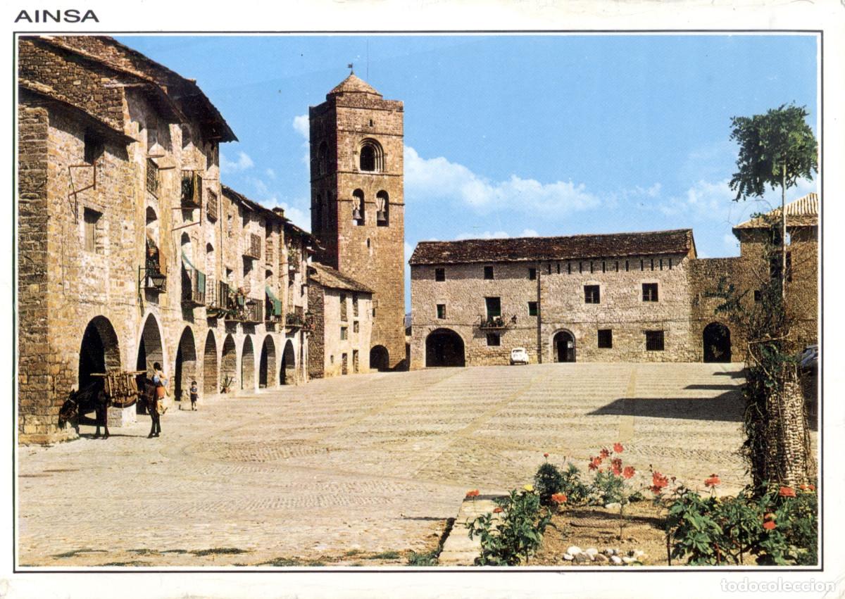 Postales: Postal antigua de Ainsa (Huesca) - Foto 1