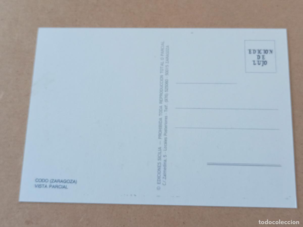 Postales: ZARAGOZA - POSTAL CODO - VISTA PARCIAL - Foto 2