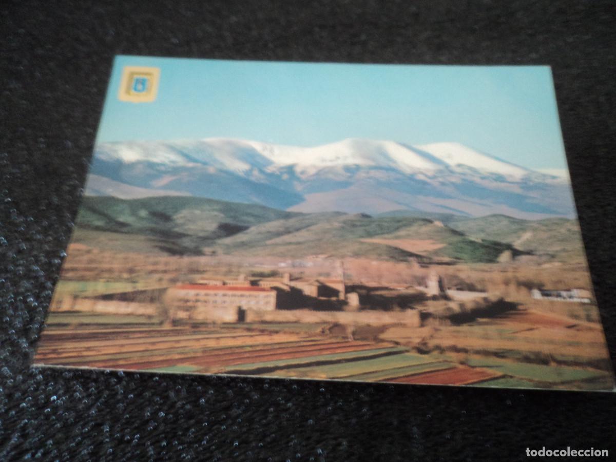 Postcards: 5679 santa maria de veruela, vista general y moncayo, oficina turismo