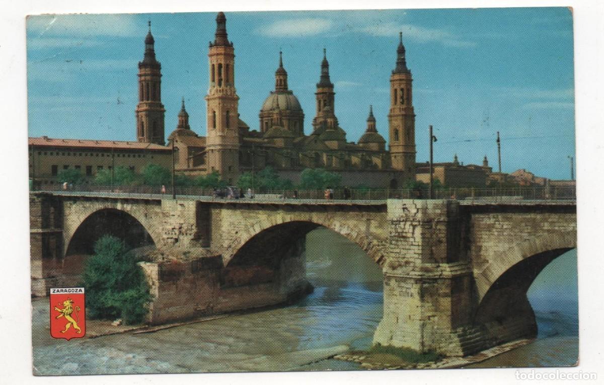 Postales: Postal de Zaragoza-circulada-n.4 - Foto 1