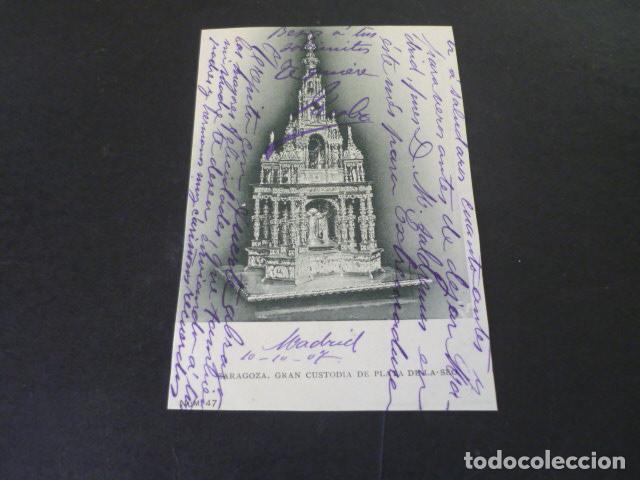 Postales: ZARAGOZA GRAN CUSTODIA DE PLATA DE LA SEO - Foto 1