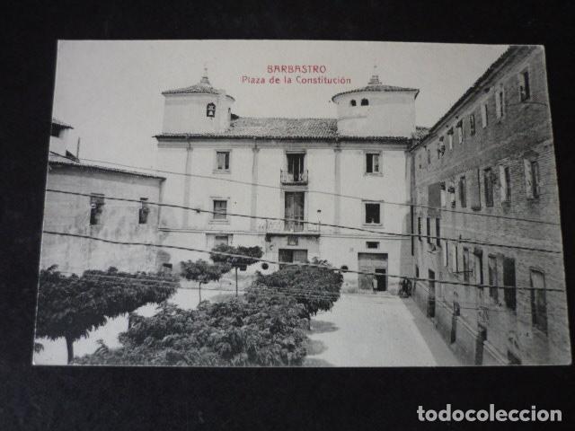 Postales: BARBASTRO HUESCA PLAZA DE LA CONSTITUCION - Foto 1