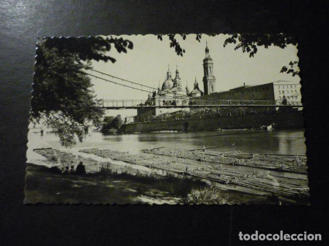 Postales: ZARAGOZA TEMPLO DEL PILAR Y LA PASARELA - Foto 1