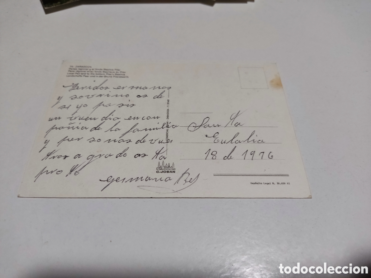Postales: Postal Zaragoza - Foto 2