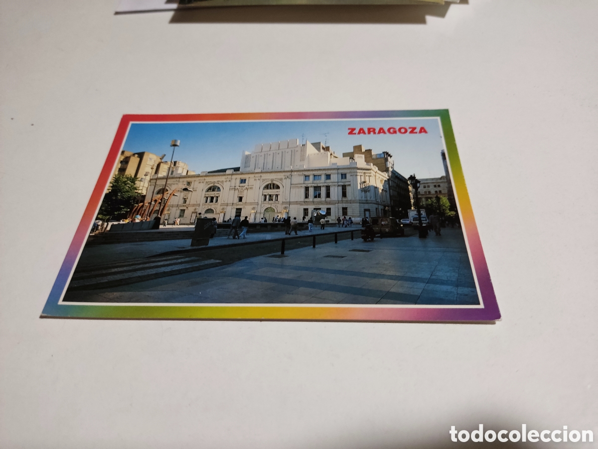 Postales: Postal Zaragoza teatro - Foto 1