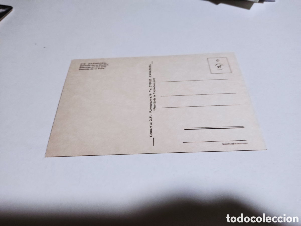Postales: Postal Zaragoza - Foto 2