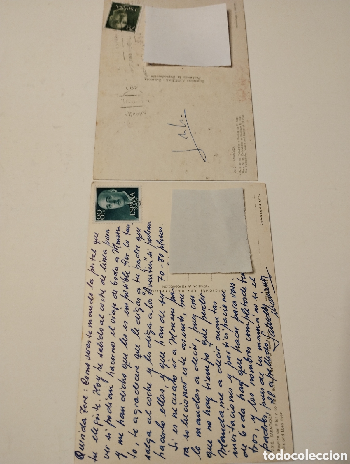 Postales: POSTALES DE ZARAGOZA - Foto 2