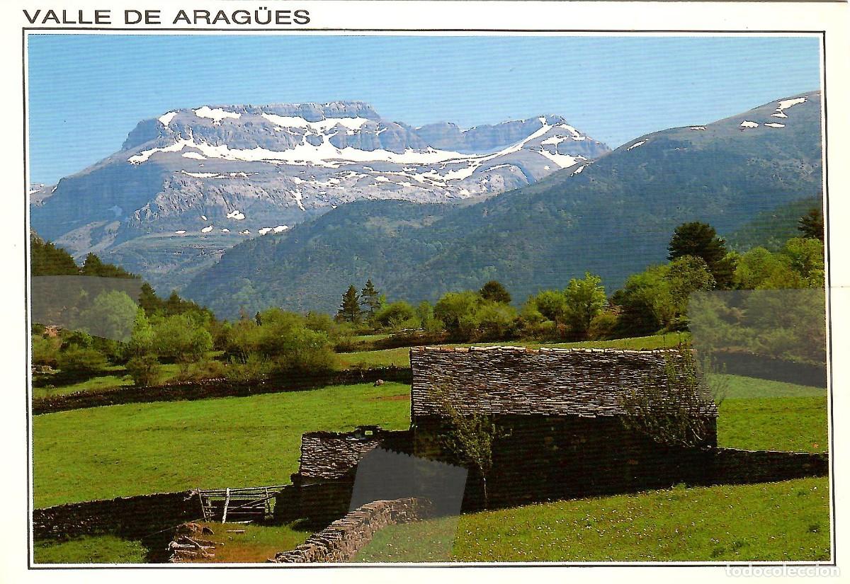 Postkarten: ARAG 3-Valle de Arag&uuml;es. Pirineo aragon&eacute;s. Pico Bisaurin 2669 m. Sin cricular. EDICIONES SICILIA