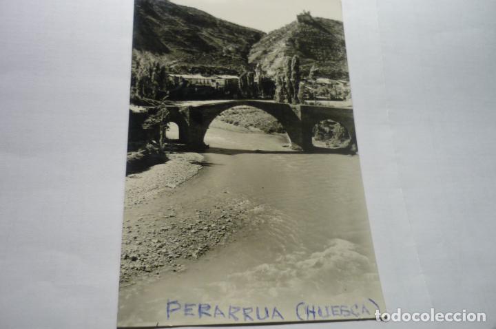 Cartes Postales: postal perarrua.-puente romano sobre el esera -parcial cm