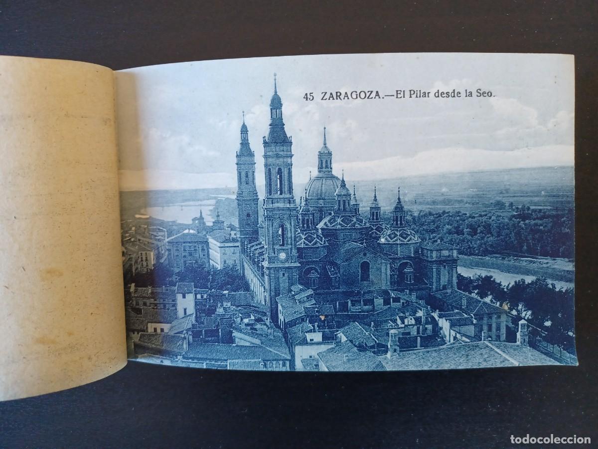 Postales: Bloc postal recuerdo de Zaragoza. - Foto 5