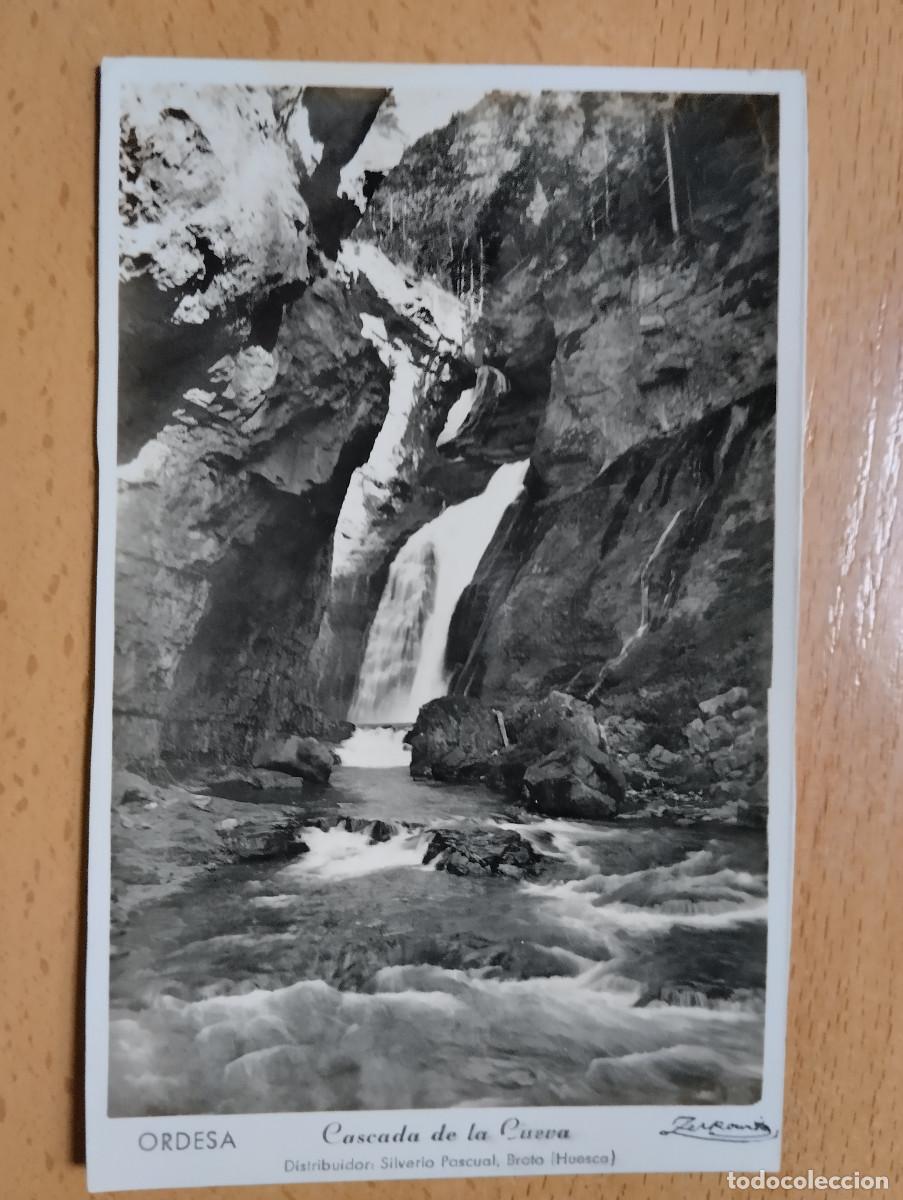 Postales: ORDESA. CASCADA DE LA CUEVA. HUESCA. - Foto 1
