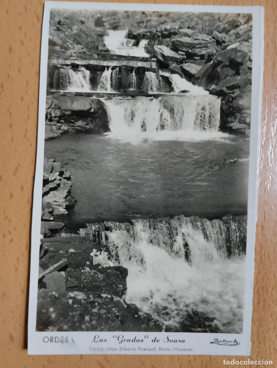 Postales: ORDESA. LAS GRADAS DE SOASO. HUESCA. - Foto 1
