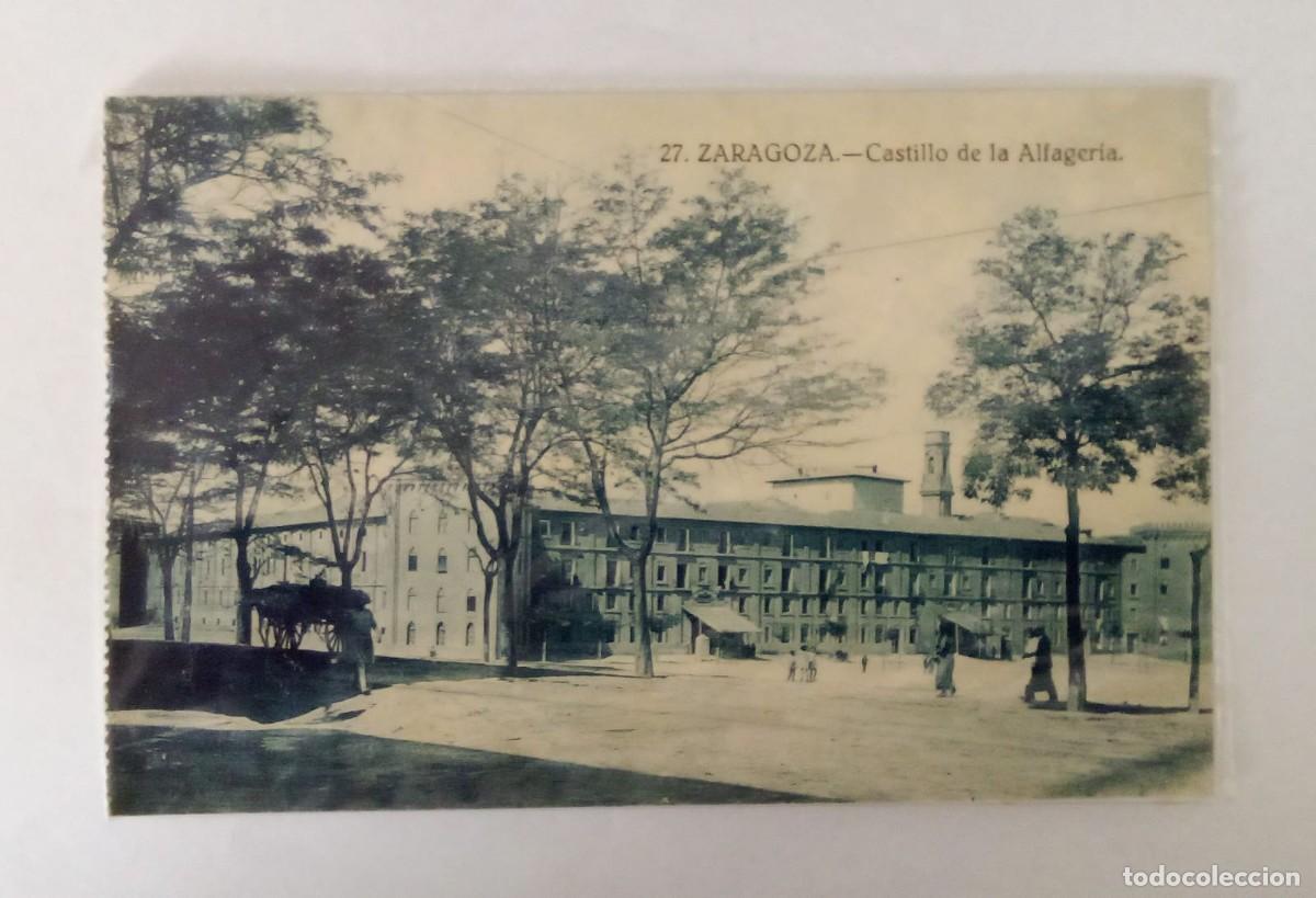 Postales: POSTAL ZARAGOZA. CASTILLO DE LA ALFAGER&Iacute;A. - Foto 1