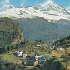 Postales: PIRINEO, VALLE DE TENA, ESCARRILLA, HUESCA. ED. FOTO PEÑARROYA, JACA Nº 2. AÑO 1963