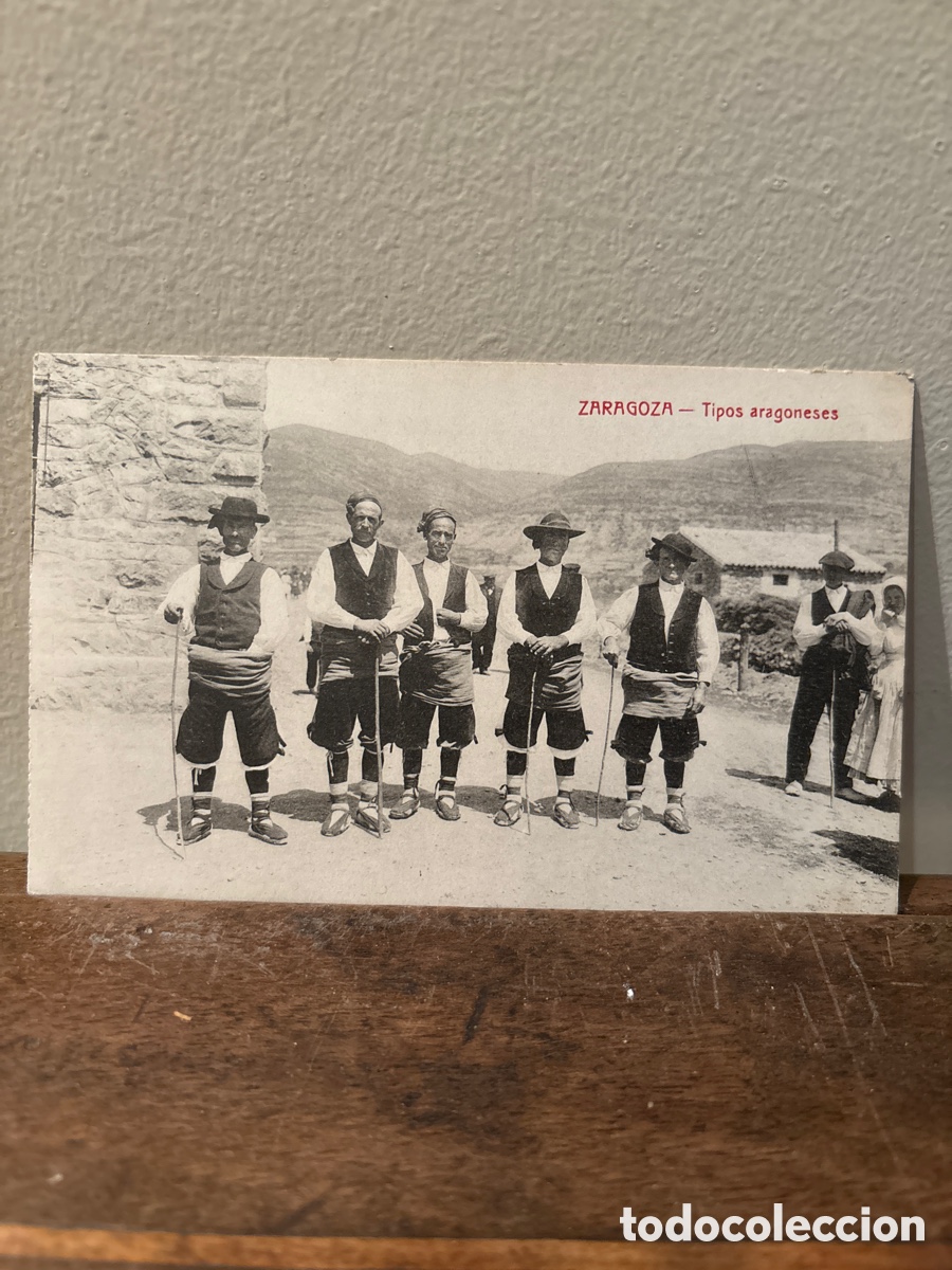 Postales: Postal Zaragoza, tipos aragoneses - Foto 2