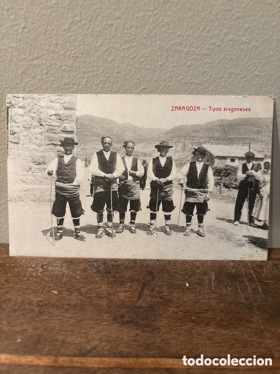 Postales: Postal Zaragoza, tipos aragoneses - Foto 3