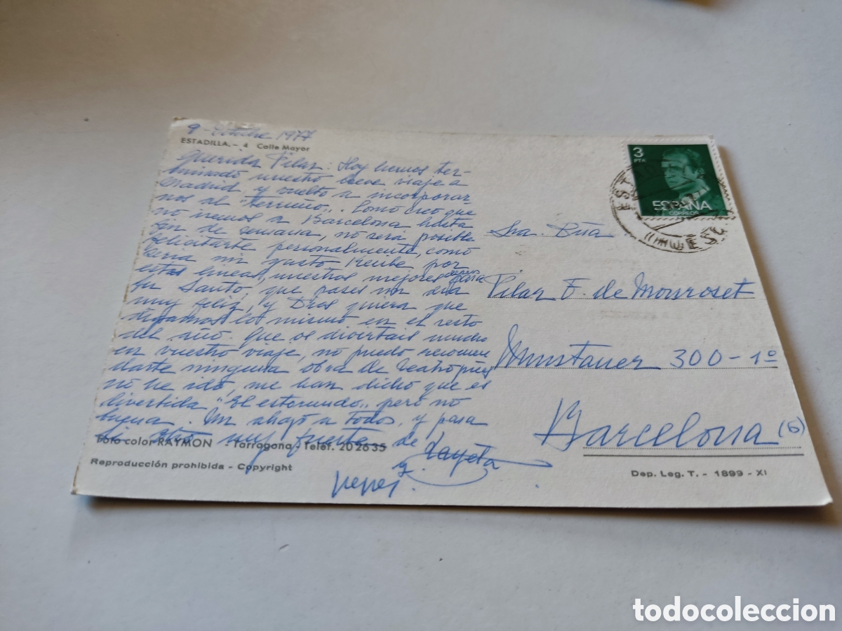 Postales: Postal Estadilla , Huesca - Foto 2