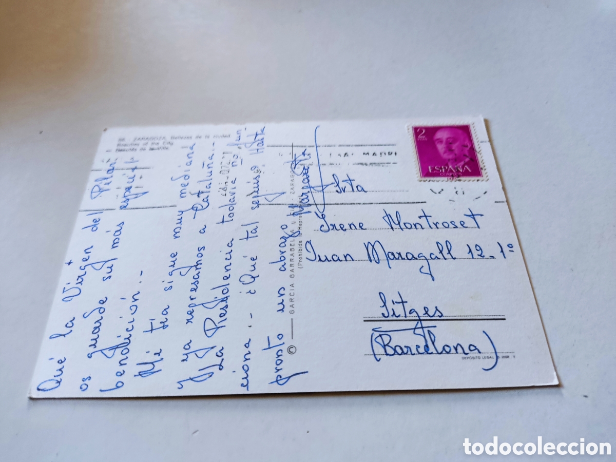 Postales: Postal Zaragoza - Foto 2