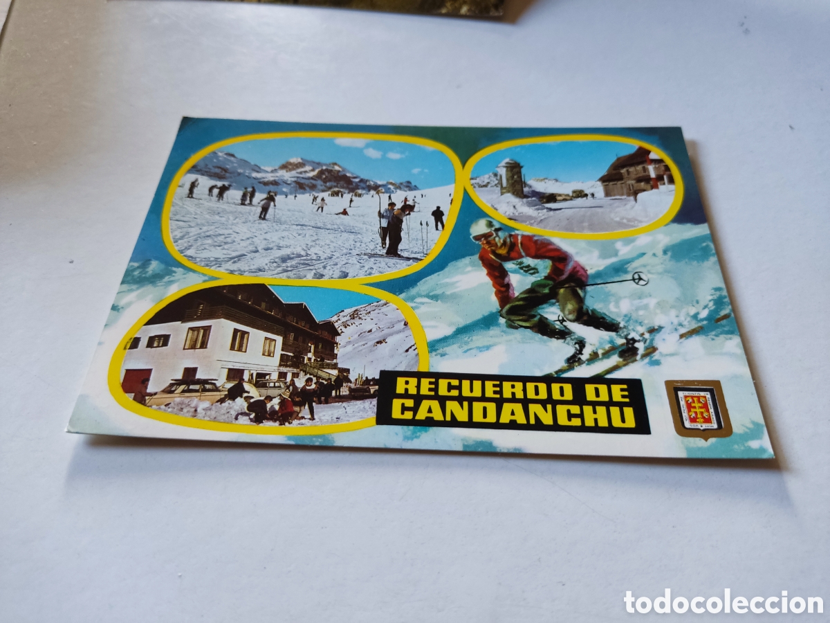 Postales: Postal candanchu deportes de invierno - Foto 1