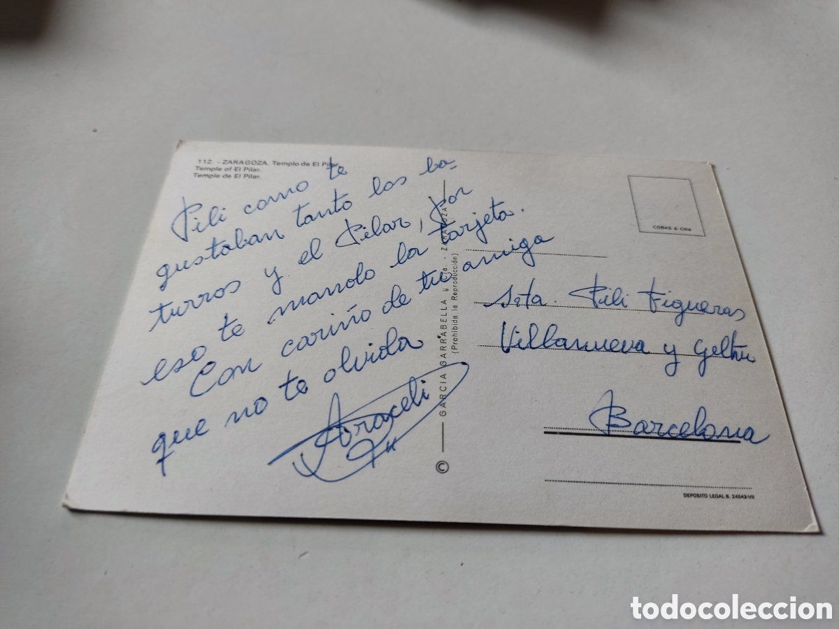 Postales: Postal Zaragoza - Foto 2