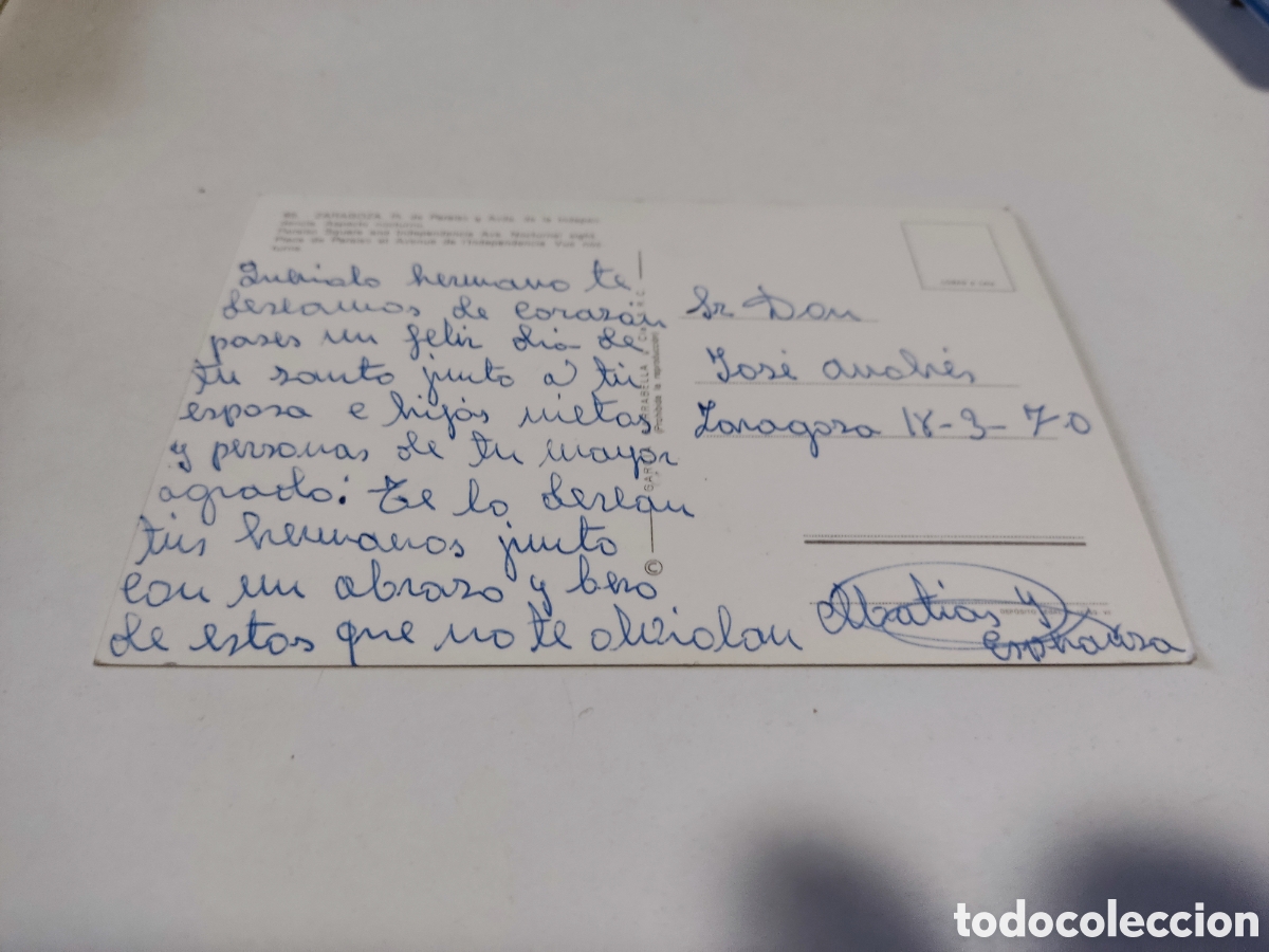 Postales: Postal Zaragoza - Foto 2