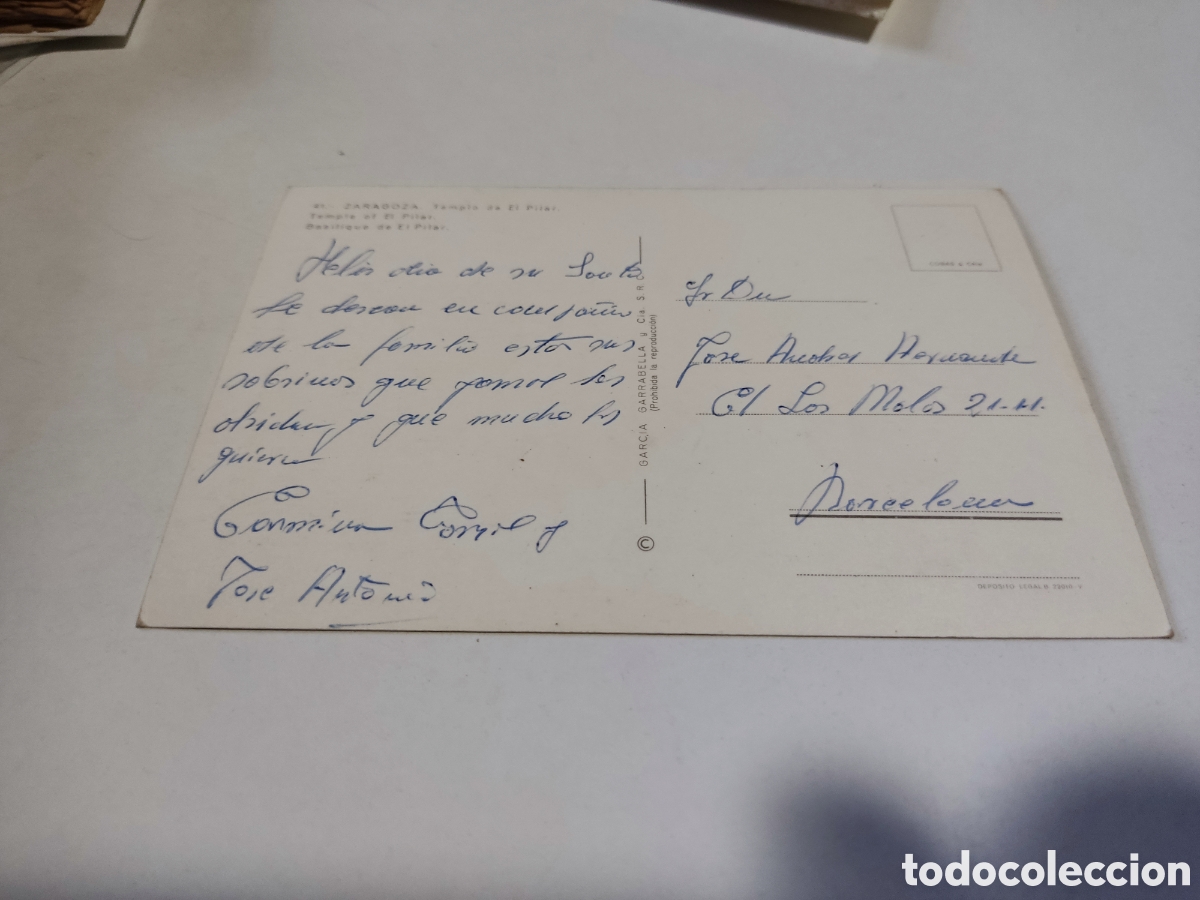 Postales: Postal Zaragoza - Foto 2