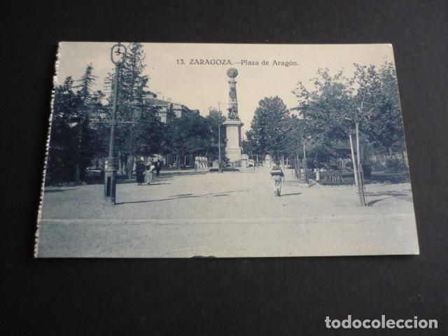 Postales: ZARAGOZA PLAZA DE ARAGON - Foto 1