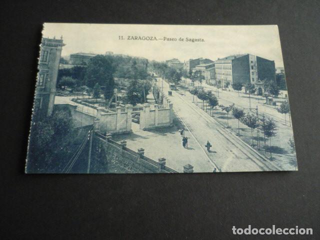 Postales: ZARAGOZA PASEO DE SAGASTA - Foto 1