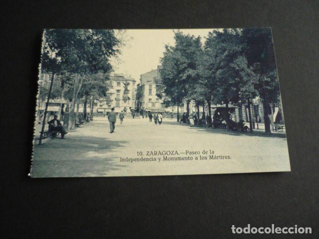 Postales: ZARAGOZA PASEO DE LA INDEPENDENCIA - Foto 1