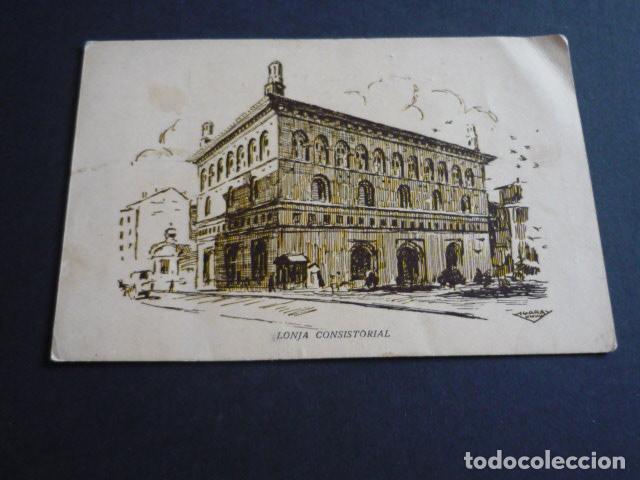 Postales: ZARAGOZA LONJA CONSISTORIAL - Foto 1
