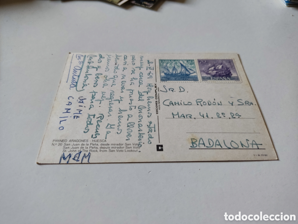 Postales: Postal San Juan de la Pe&ntilde;a - Foto 2
