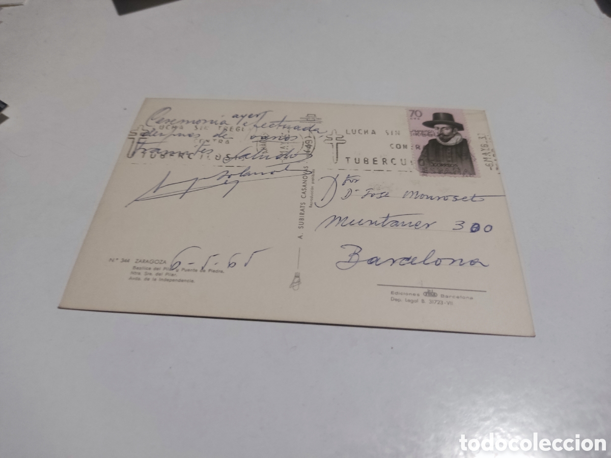Postales: Postal Zaragoza - Foto 2