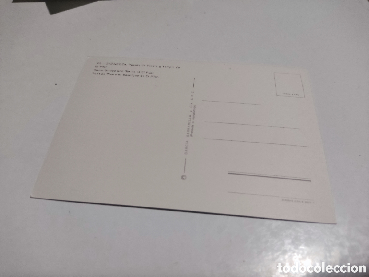 Postales: Postal Zaragoza - Foto 2
