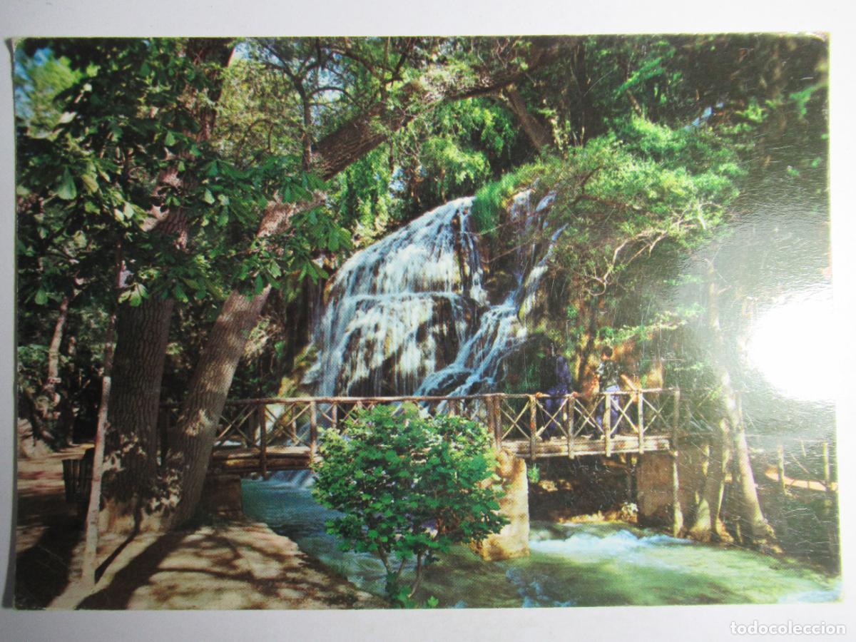 Postales: Zaragoza - Monasterio de Piedra. Cascada de El Iris - Foto 1