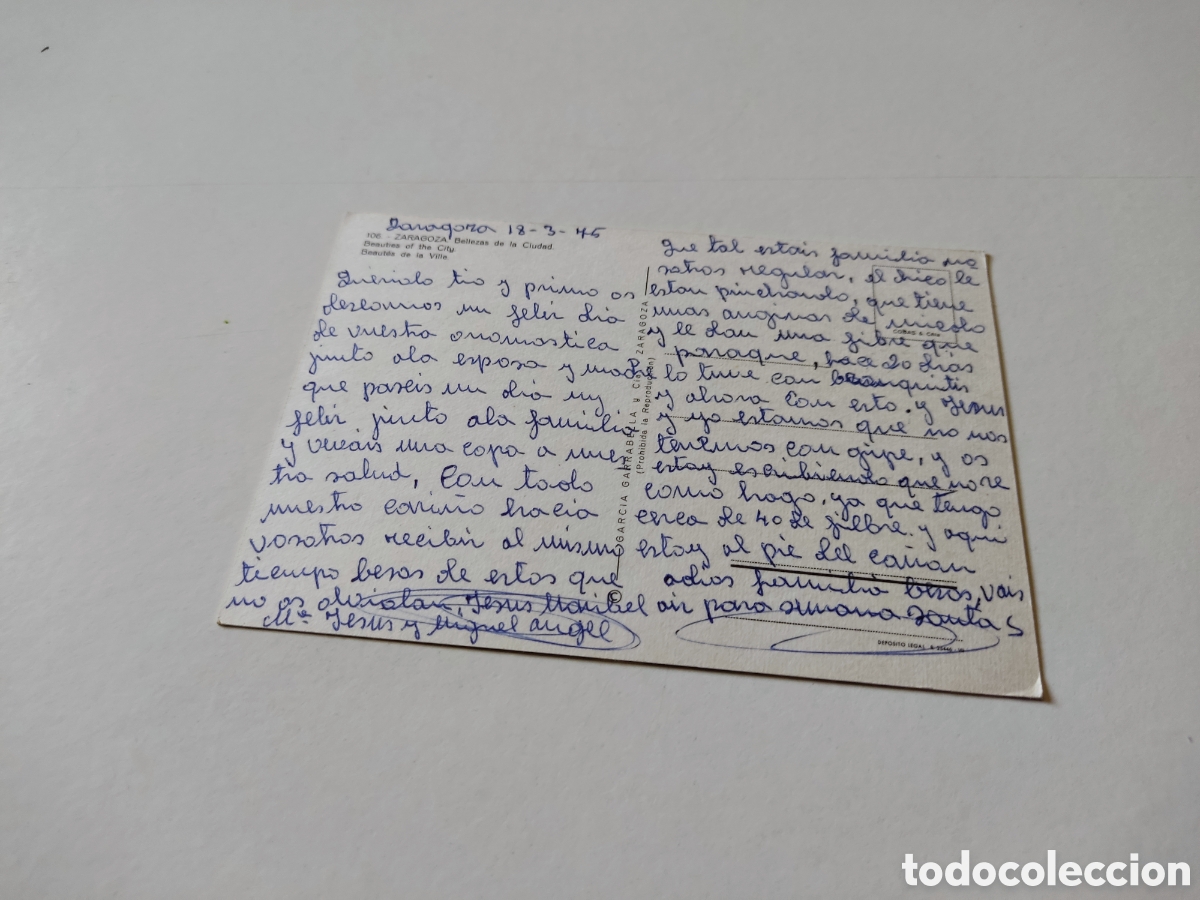 Postales: Postal Zaragoza - Foto 2