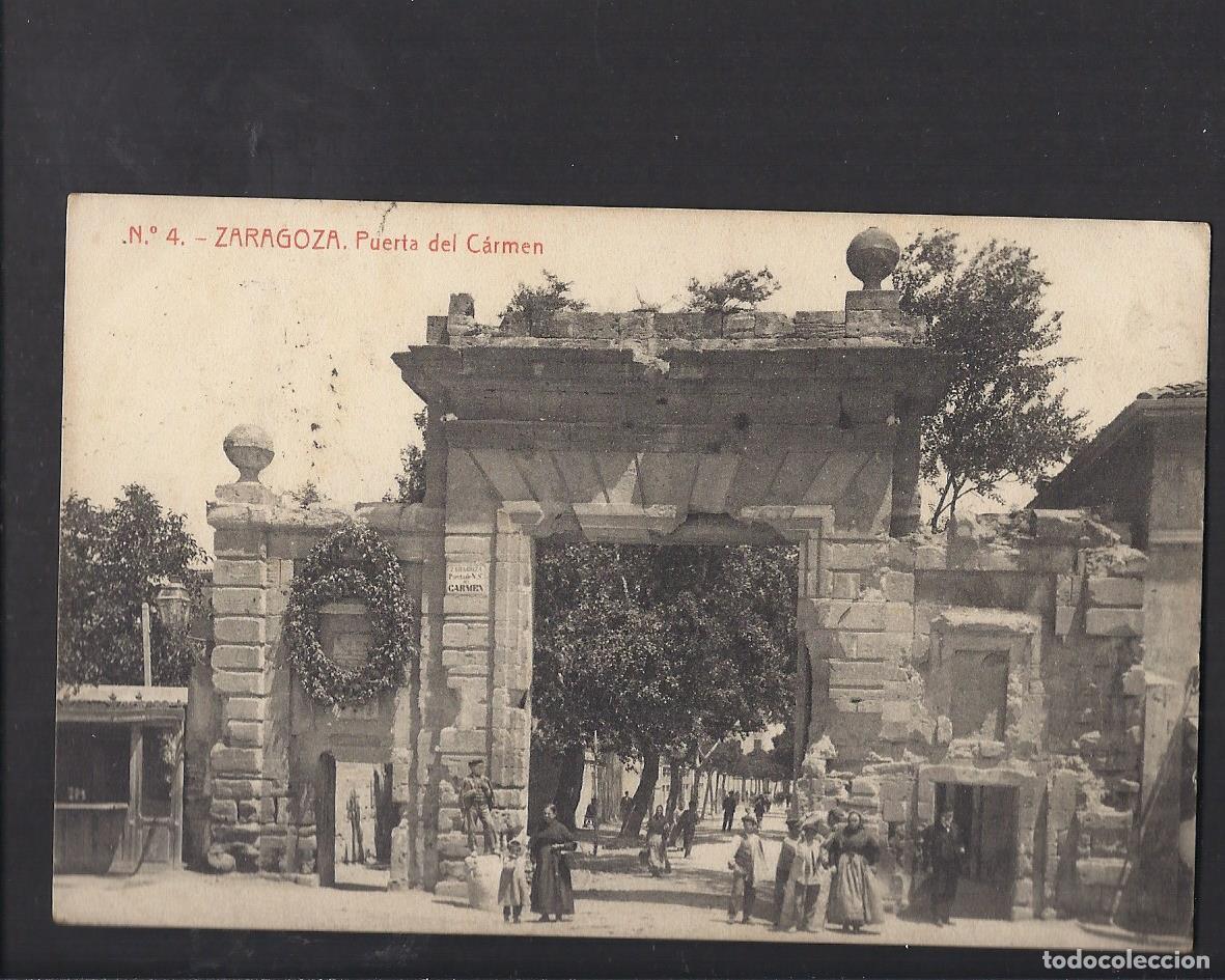 Postales: Antigua postal de Zaragoza. 1911. - Foto 1