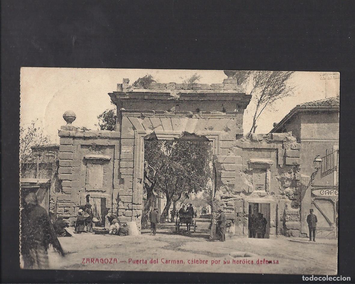 Postales: Antigua postal de Zaragoza. 1918. - Foto 1