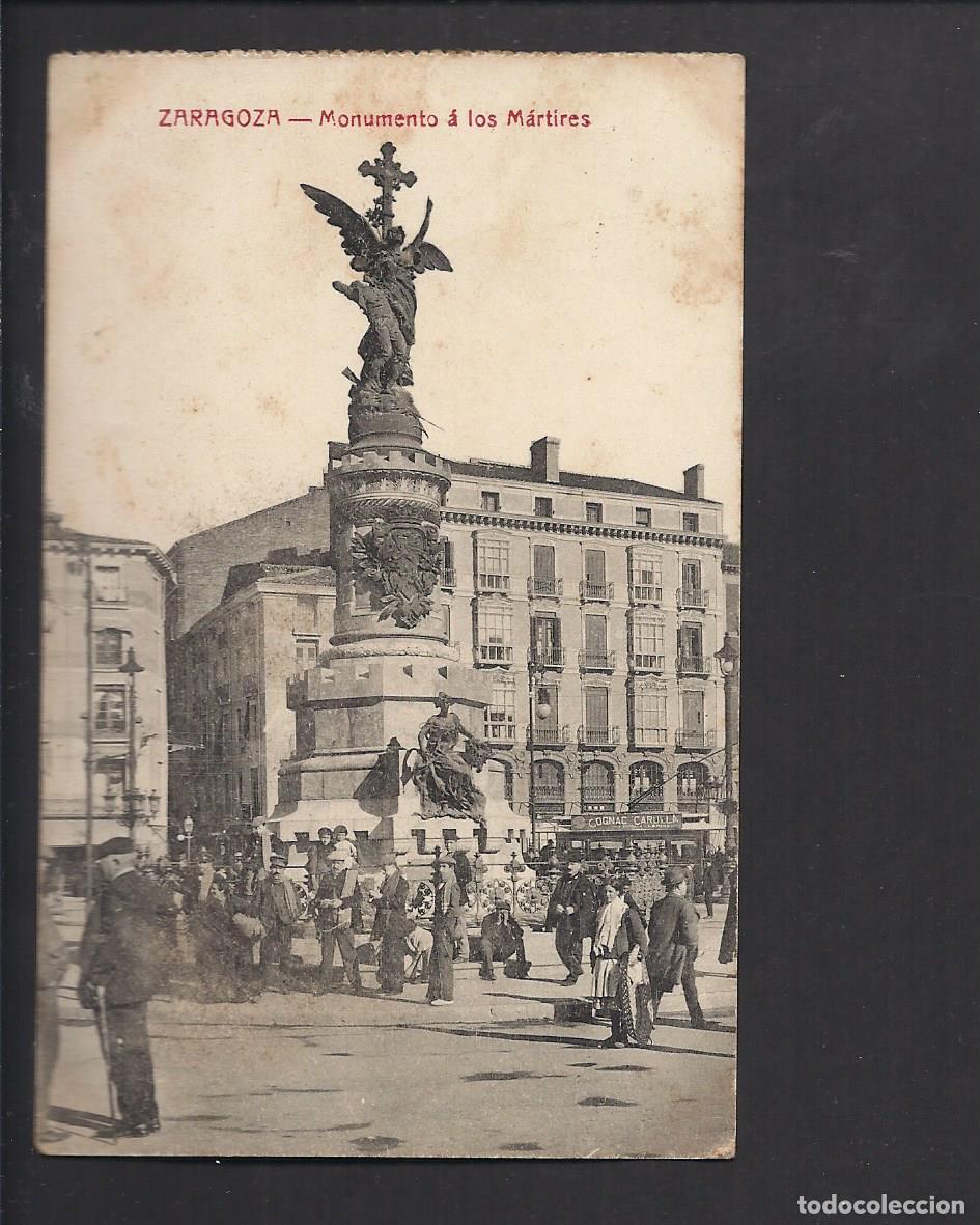 Postales: Antigua postal de Zaragoza. 1916. - Foto 1