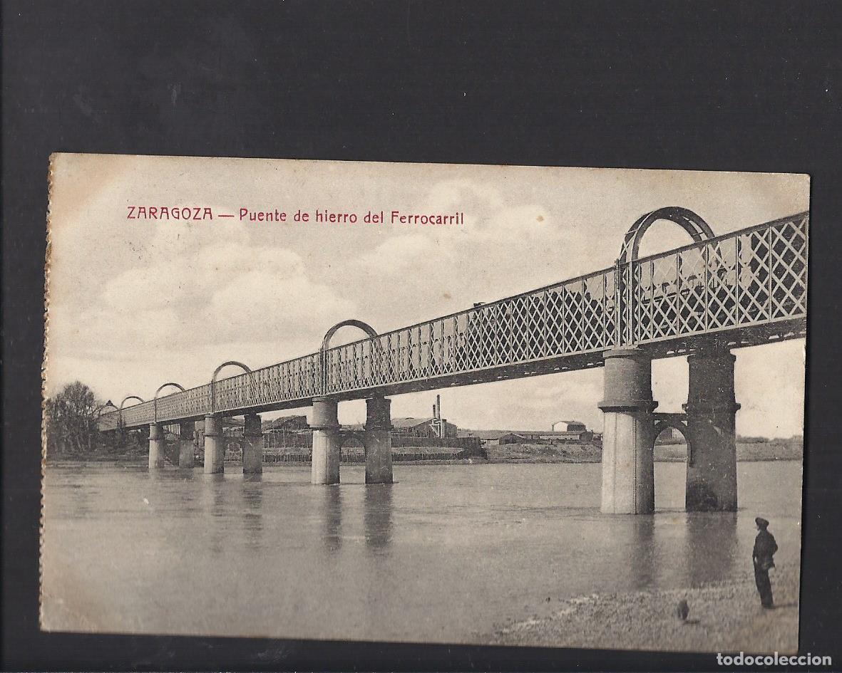 Postales: Antigua postal de Zaragoza. 1916. - Foto 1