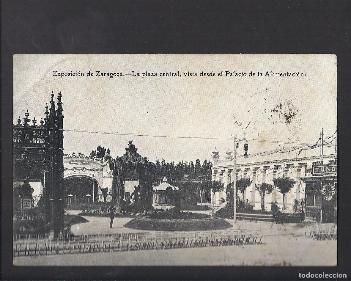 Postales: Antigua postal de Zaragoza. 1909 - Foto 1
