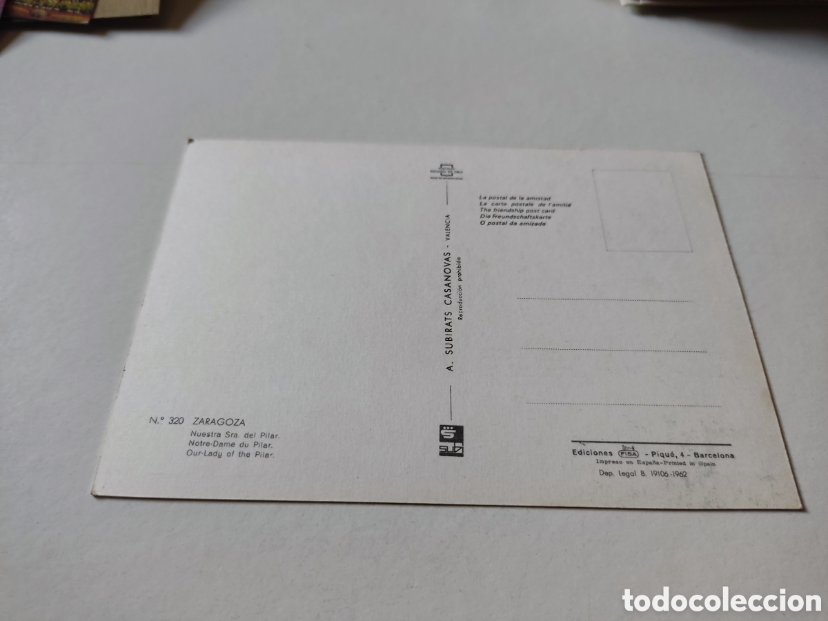 Postales: Postal Zaragoza - Foto 2