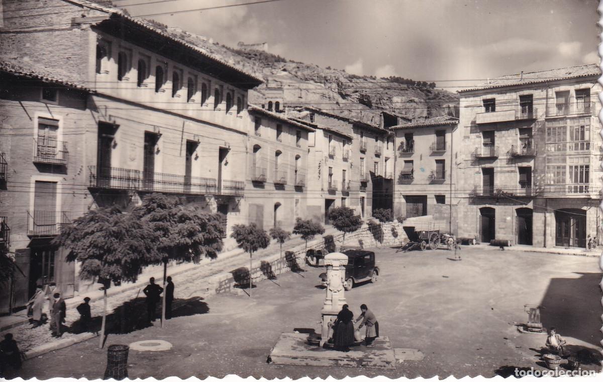 Postales: ZARAGOZA DAROCA PLAZA DEL GENERALISIMO - Foto 1