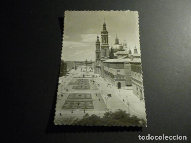Postales: ZARAGOZA PLAZA DE LAS CATEDRALES - Foto 1