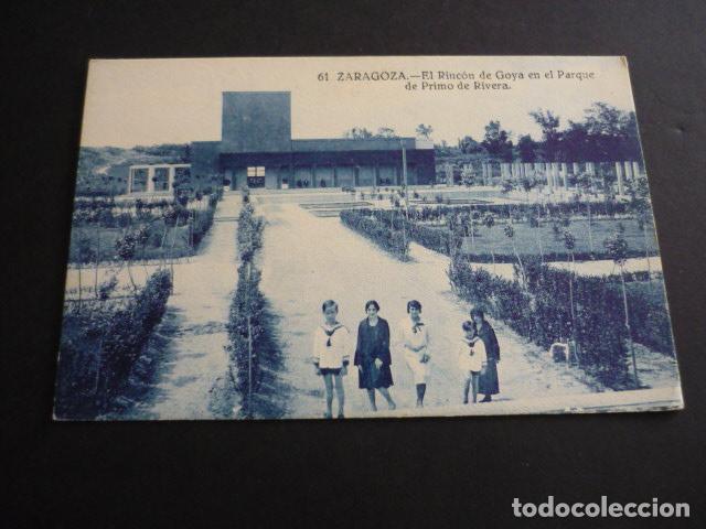 Postales: ZARAGOZA EL RINC&Oacute;N DE GOYA EN EL PARQUE DE PRIMO DE RIVERA - Foto 1