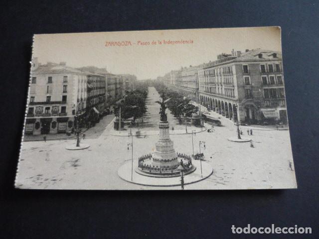 Postales: ZARAGOZA PASEO DE LA INDEPENDENCIA - Foto 1