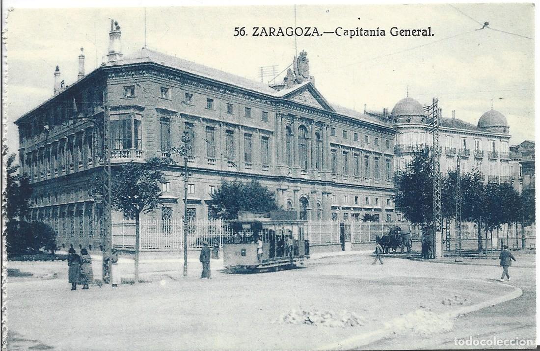 Postales: ZARAGOZA - CAPITAN&Iacute;A GENERAL - Foto 1