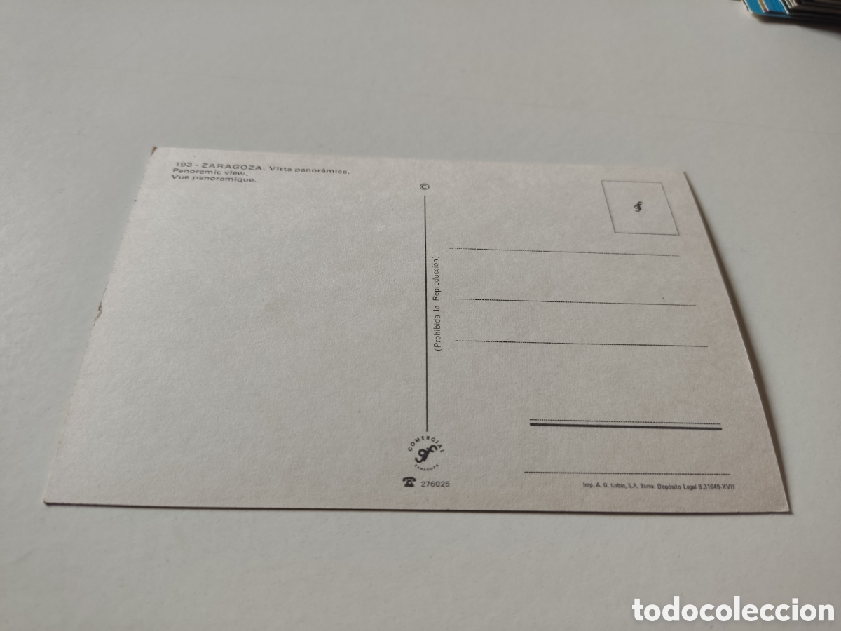 Postales: Postal Zaragoza - Foto 2