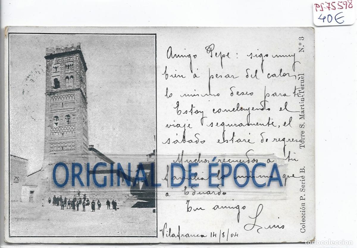 Postales: (PS-75598)POSTAL DE TERUEL-TORRE S.MARTIN - Foto 1