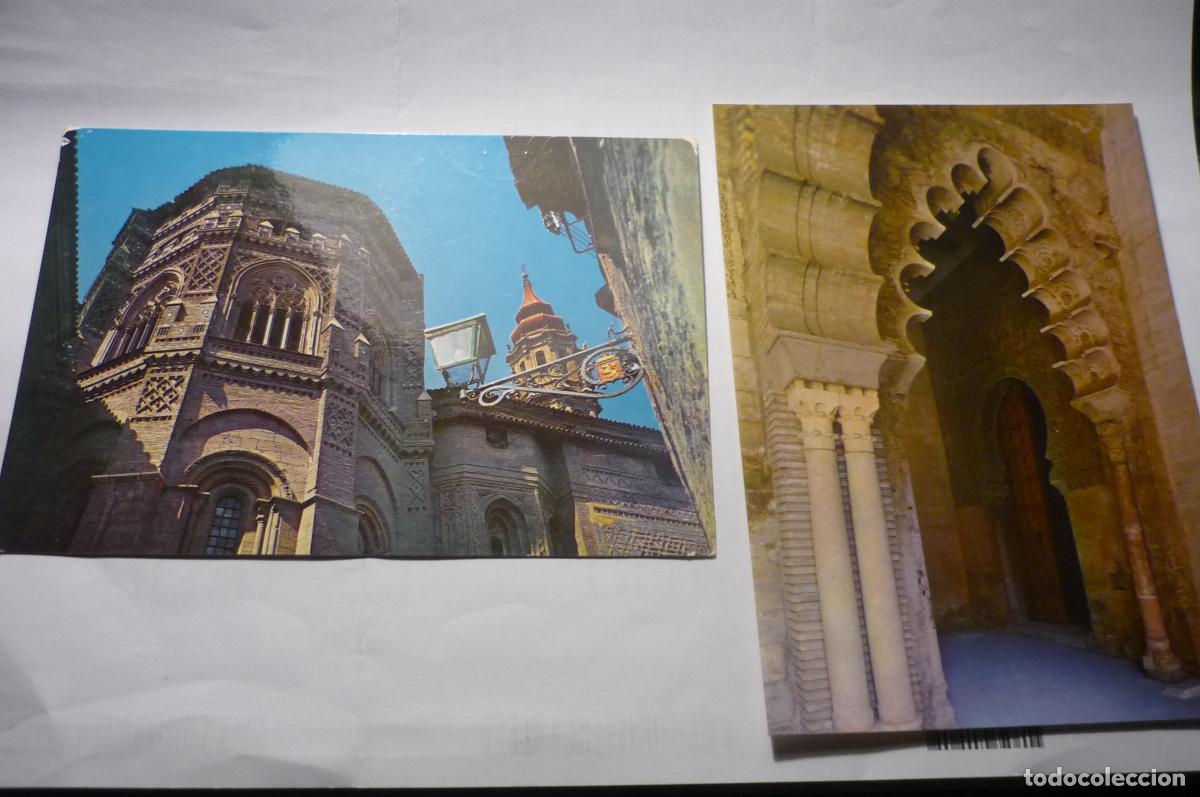 Postales: lote postales zaragoza - Foto 1